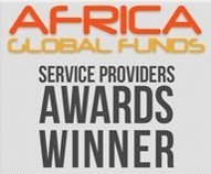 Africa Global Funds Service Providers Awards Winner badge